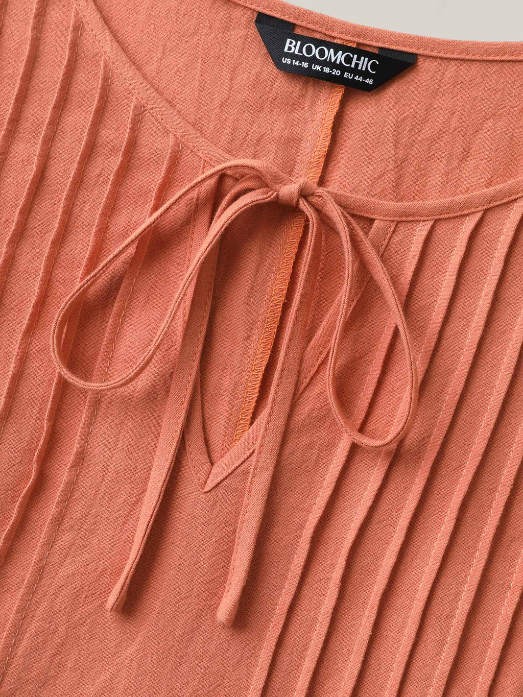 (18pcs Minimum Wholesale)Cotton Toothpick Pleat Plain Midi Dress