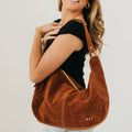 (15pcs Minimum Wholesale)Hazel Hobo Shoulder Bag with Tassel
