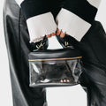 (18pcs Minimum Wholesale)Carissa Clear Crossbody