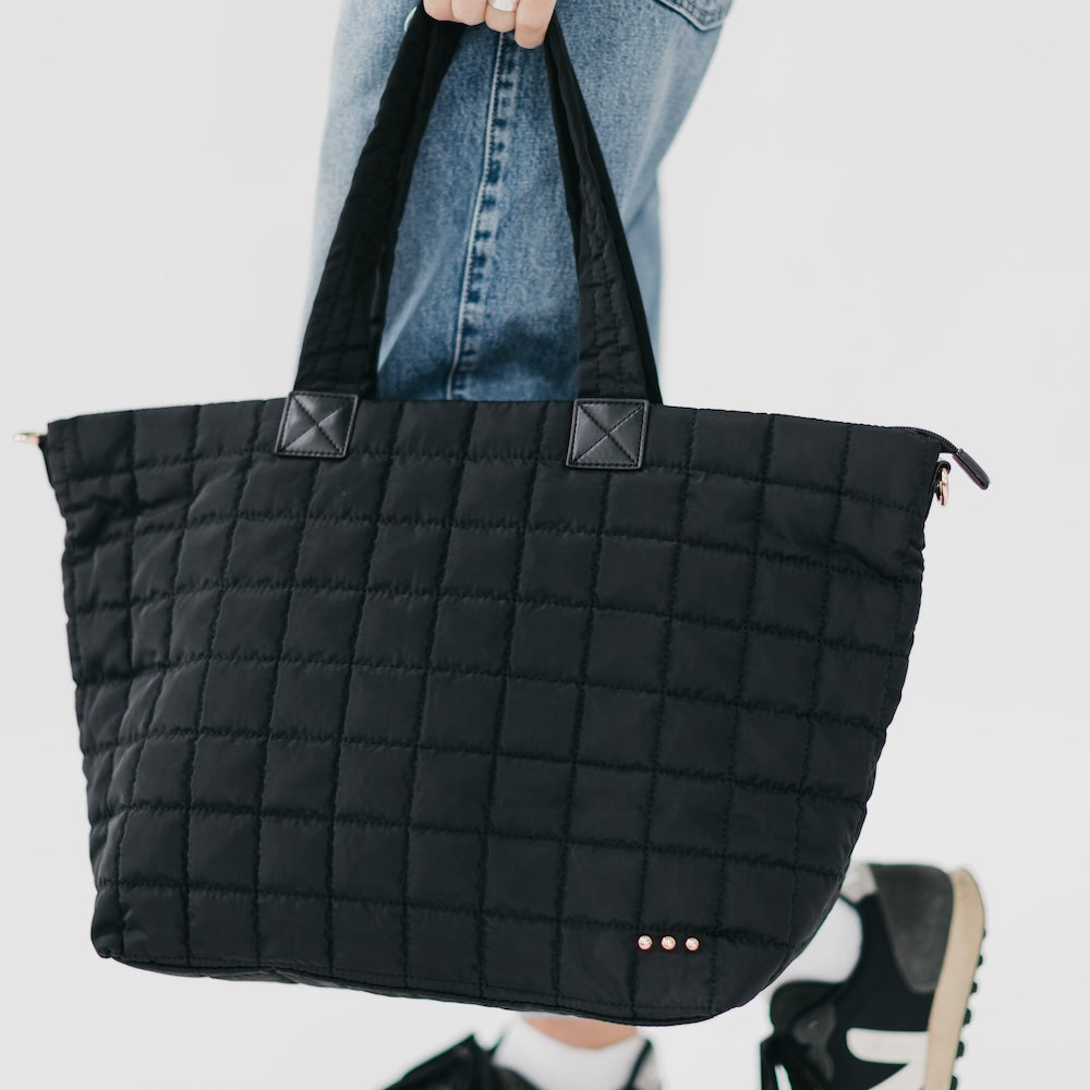 (20pcs Minimum Wholesale)Day Dreamer Quilted Tote Bag