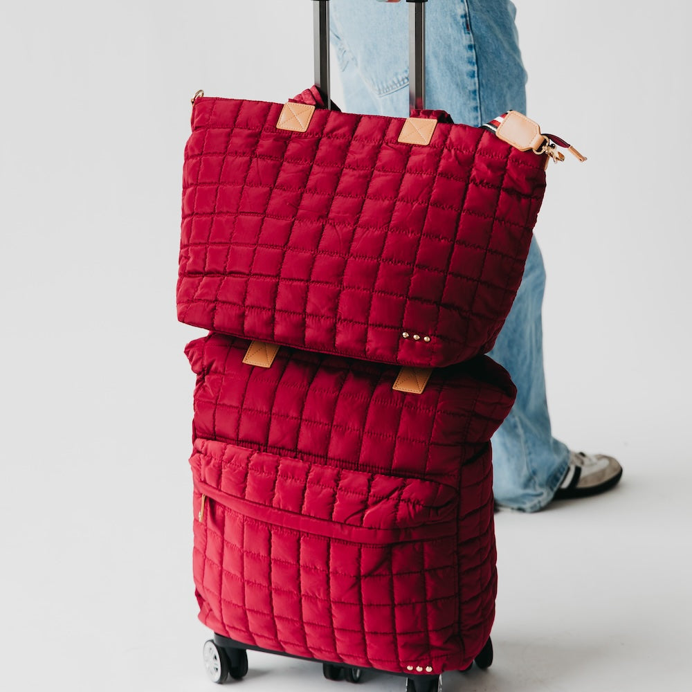 (20pcs Minimum Wholesale)Day Dreamer Quilted Tote Bag
