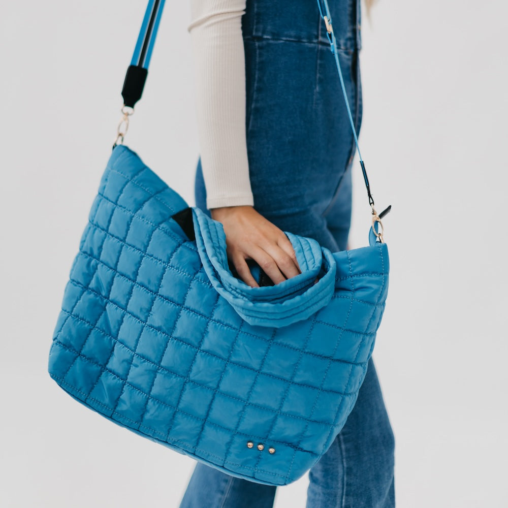 (20pcs Minimum Wholesale)Day Dreamer Quilted Tote Bag