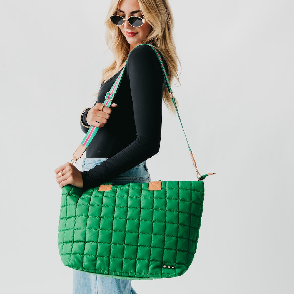 (20pcs Minimum Wholesale)Day Dreamer Quilted Tote Bag