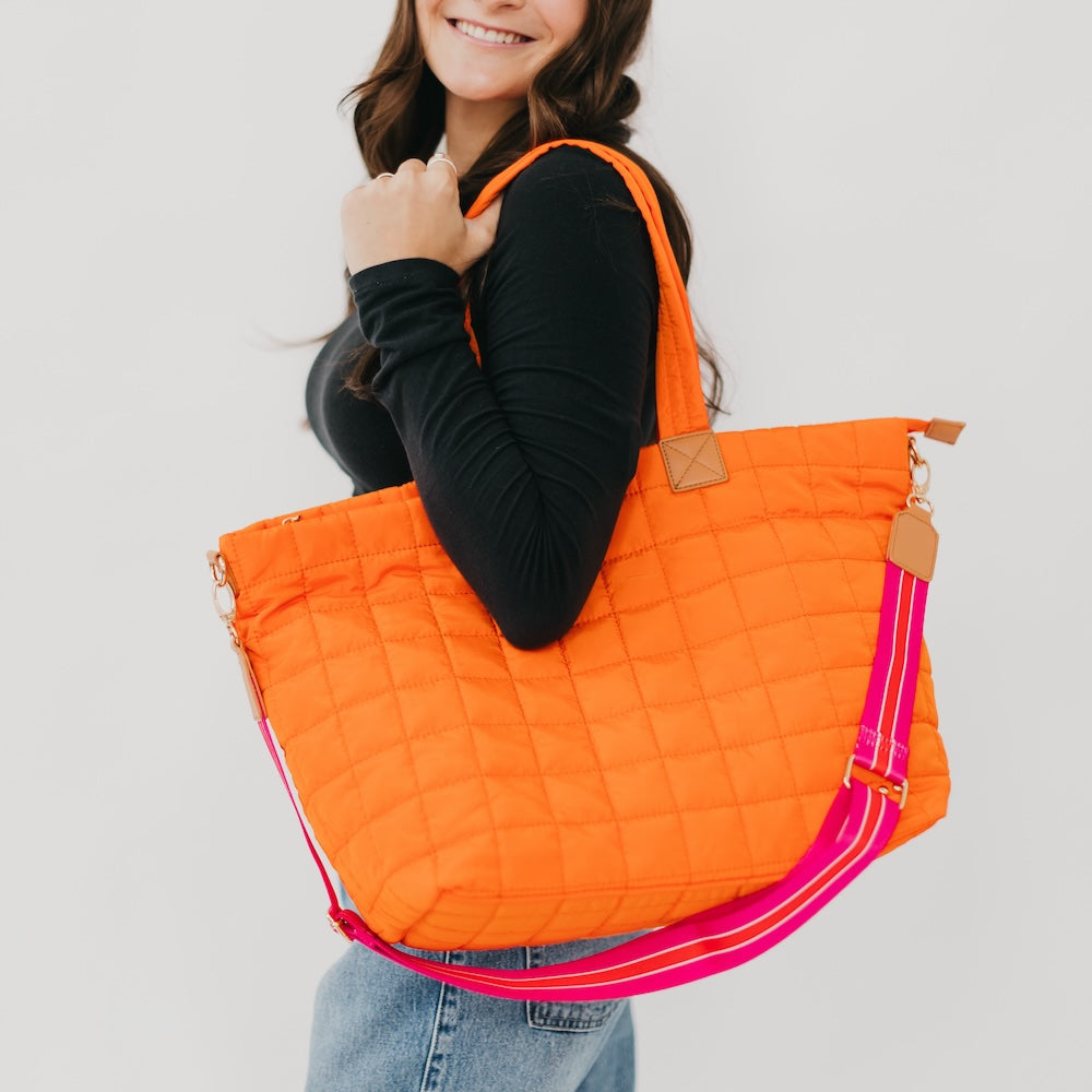 (20pcs Minimum Wholesale)Day Dreamer Quilted Tote Bag