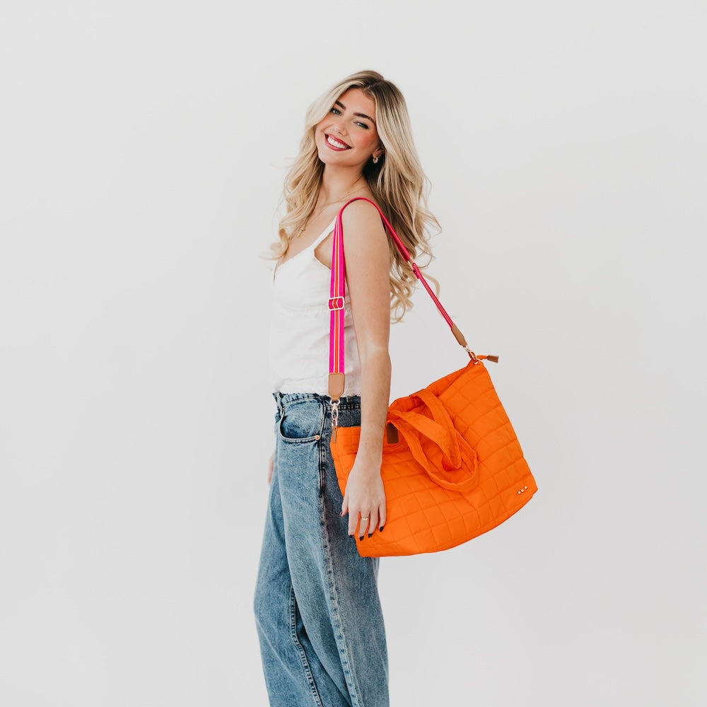 (20pcs Minimum Wholesale)Day Dreamer Quilted Tote Bag