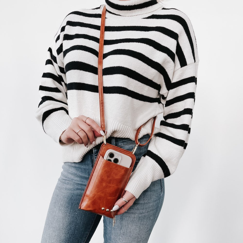 (18pcs Minimum Wholesale)Double Duty Phone Bag