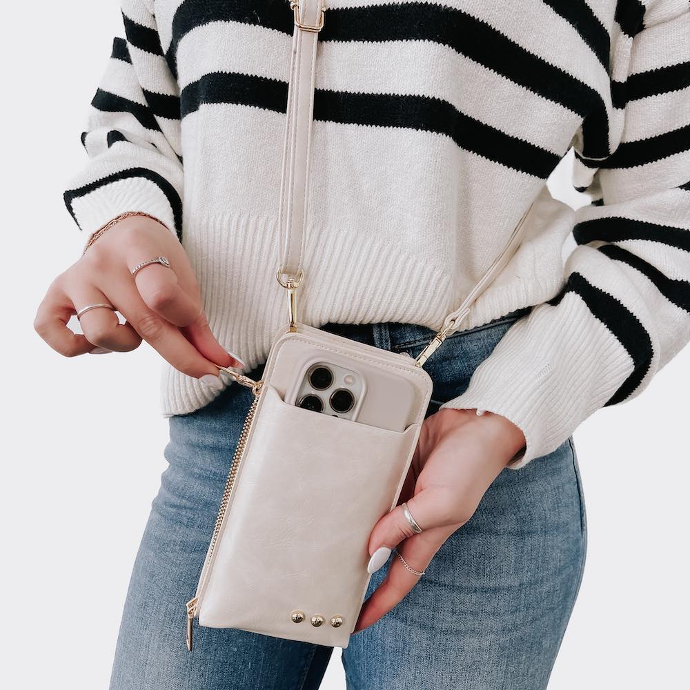 (18pcs Minimum Wholesale)Double Duty Phone Bag