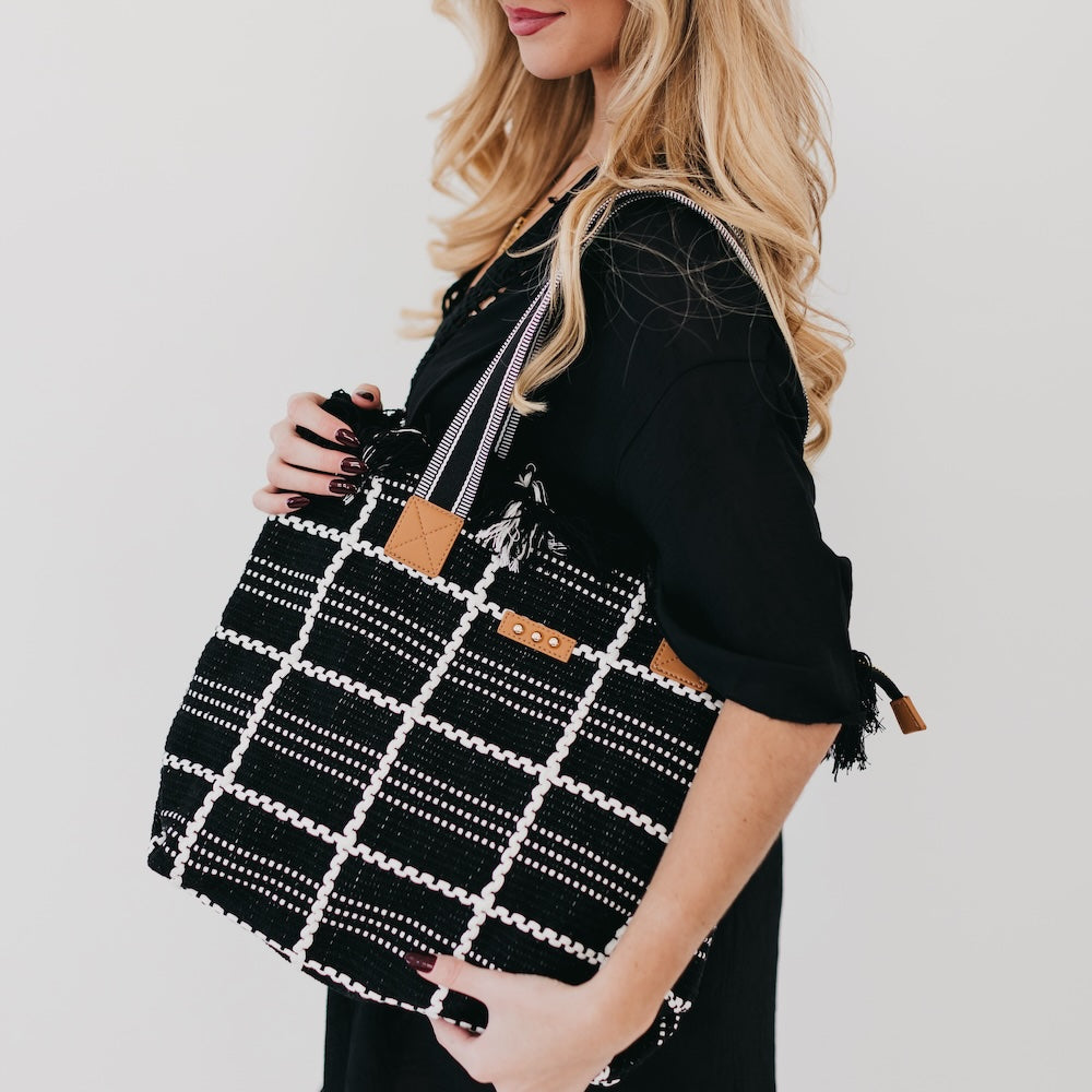 (26pcs Minimum Wholesale)Fae Fringe Tote Bag