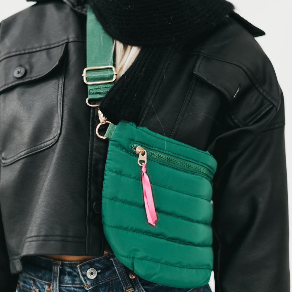 (14pcs Minimum Wholesale)Jolie Puffer Bum Bag - NEW COLOR!