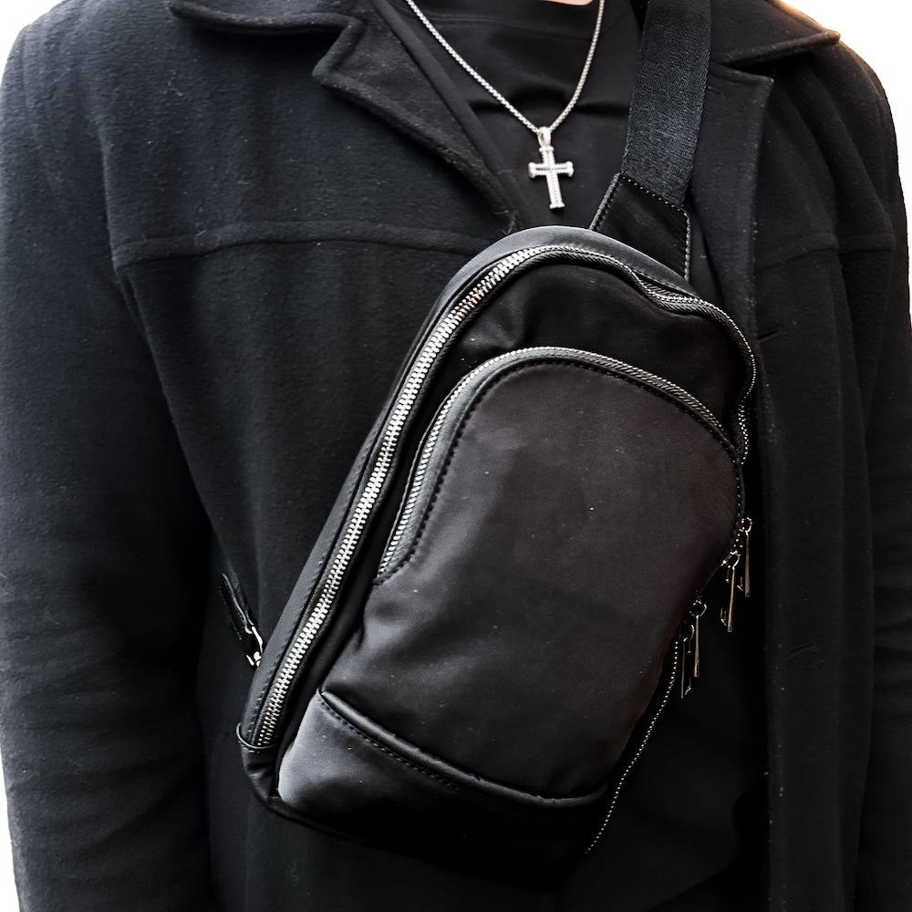 (26pcs Minimum Wholesale)L'uomo Unisex Crossbody Bag