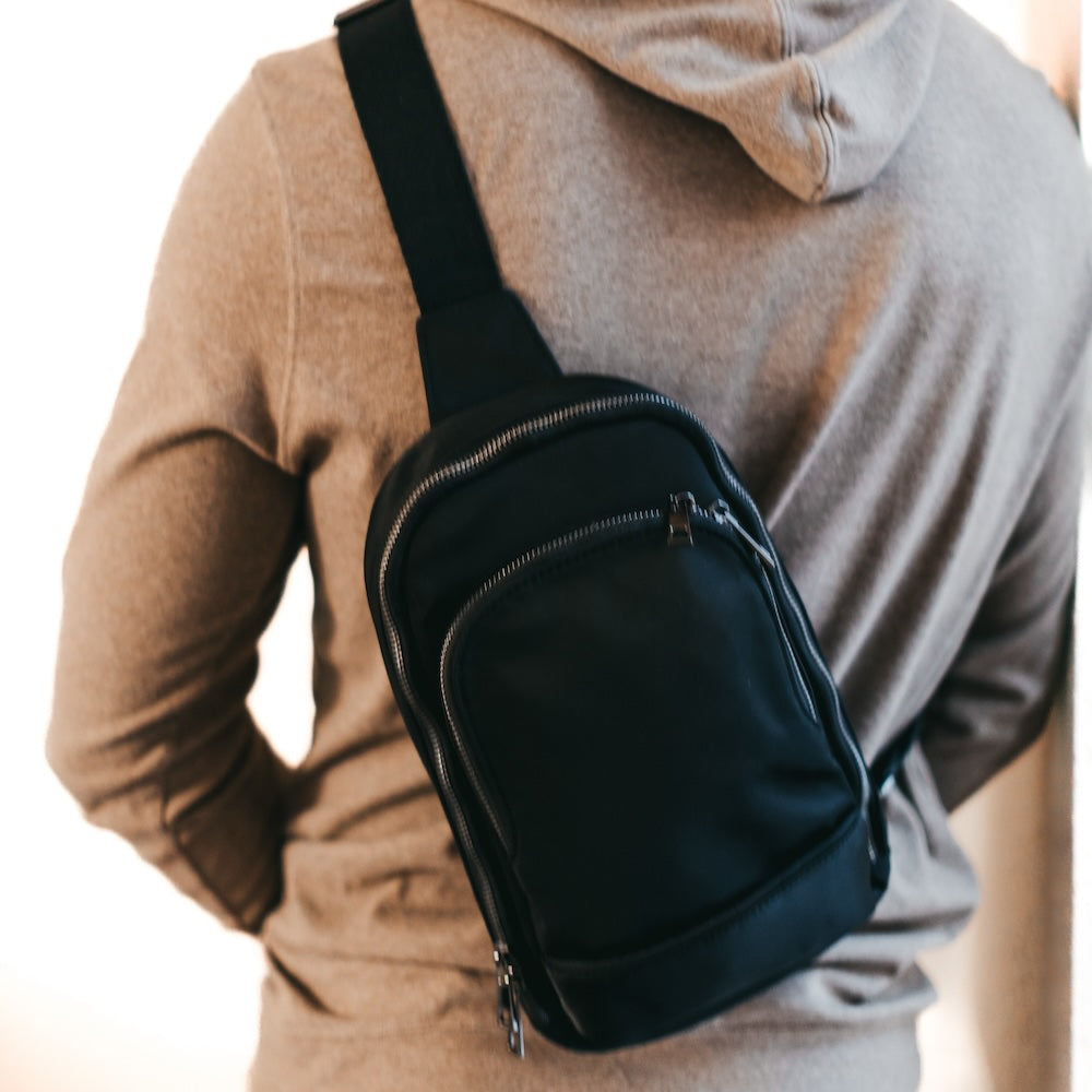 (26pcs Minimum Wholesale)L'uomo Unisex Crossbody Bag