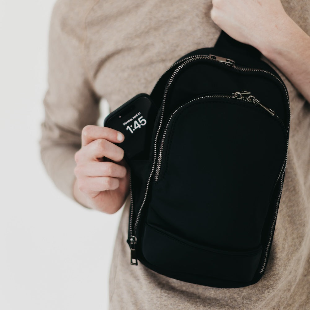 (26pcs Minimum Wholesale)L'uomo Unisex Crossbody Bag