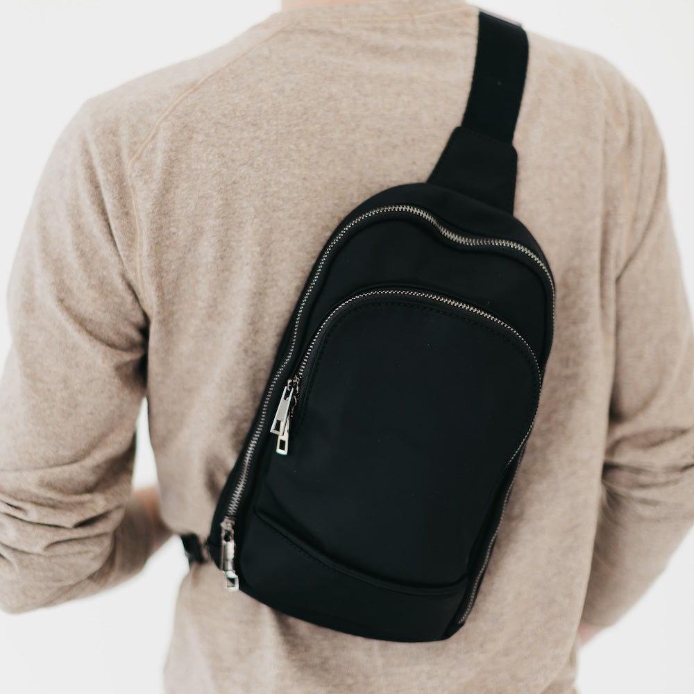 (26pcs Minimum Wholesale)L'uomo Unisex Crossbody Bag
