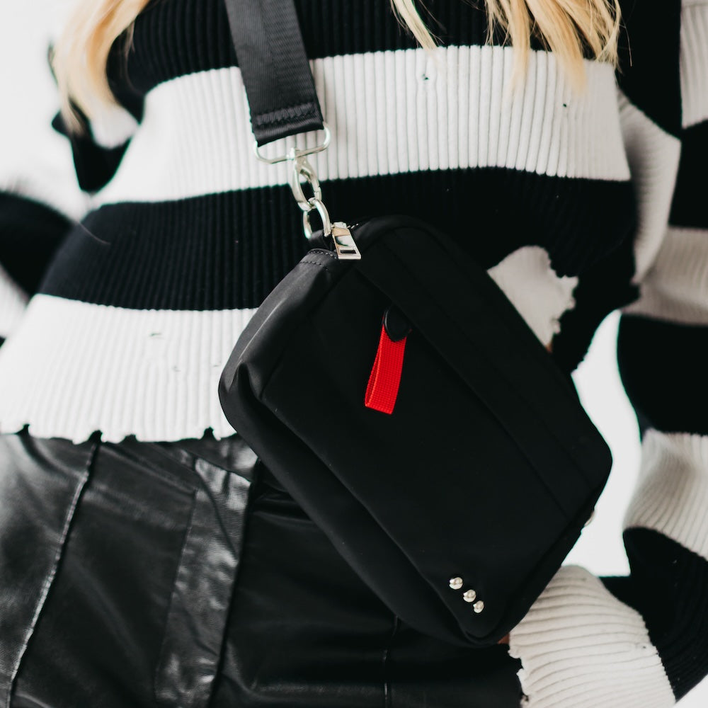 Nancy Nylon Camera Crossbody Bag