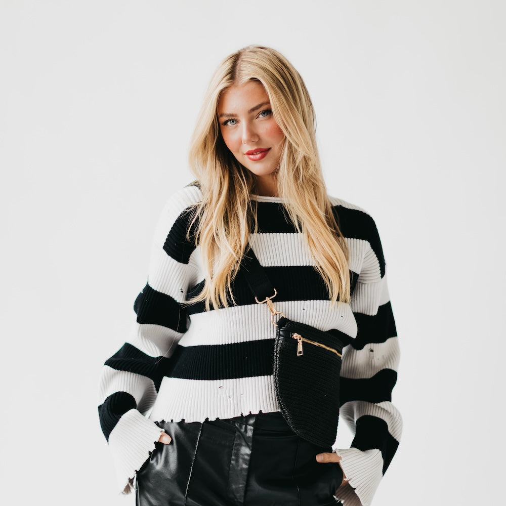 Rachel Raffia Westlyn Bum Bag
